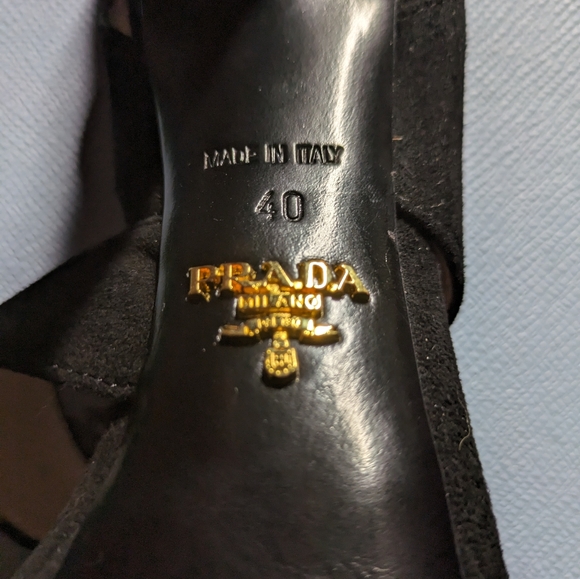 Prada Size 40 Slingback heels - Picture 7 of 13